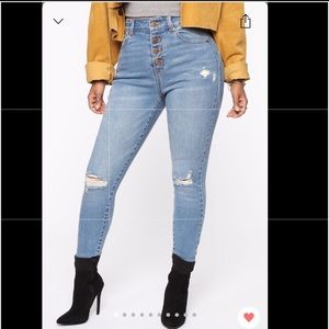 Giselle High Rise Skinny Jeans